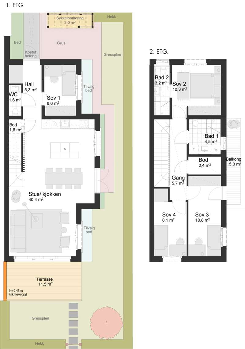 Plantegning 1